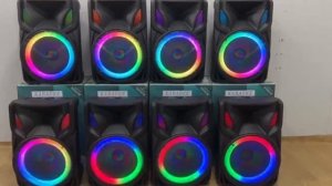 12″Colorful Light Bluetooth Partybox made in China | IBRSPEAKER QJ-2801A