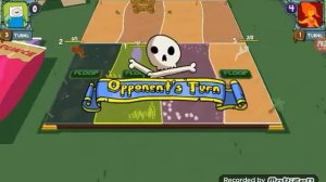 Card Wars Adventure Time .Finn v/s Prințesa de foc.