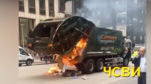 Настоящие пожары на мусорных контейнерах | Literal Dumpster Fires... Fails of the Week 🔥
