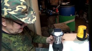 Посылка из Китая.  Фонарь светодиодный кемпинговый. The parcel from China Lantern led camping