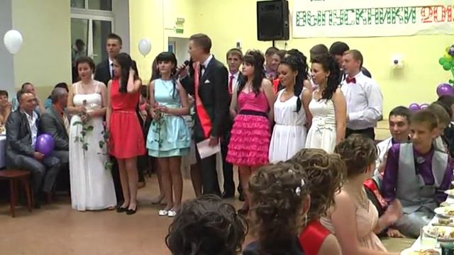 выпускной Новоельня 2013 - Ответное слово выпускников смотреть онлайн