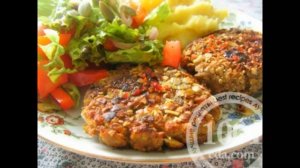 Рецепт картофельных котлет с грибной икрой