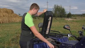 Самодельный квадроцикл 4x4 с двигателем от Оки. Обзор и тест драйв