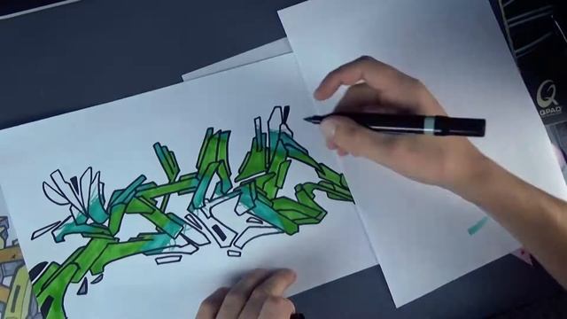 Graffiti - SARID ONE - 40 Minutes Sketch смотреть онлайн
