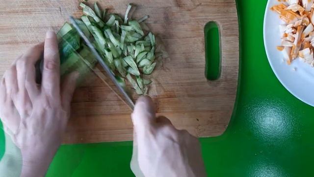 Салат "Курочка Ряба". Понравится всем!