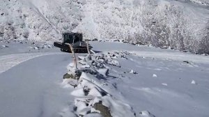 Prinoth Trooper first ascent of Mount Washington