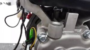 Самодельный снегоход! переделка крепления лыж и разобрался с мотором!