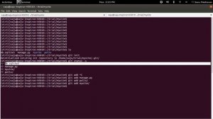 How to commit repository for github in terminal ubuntu