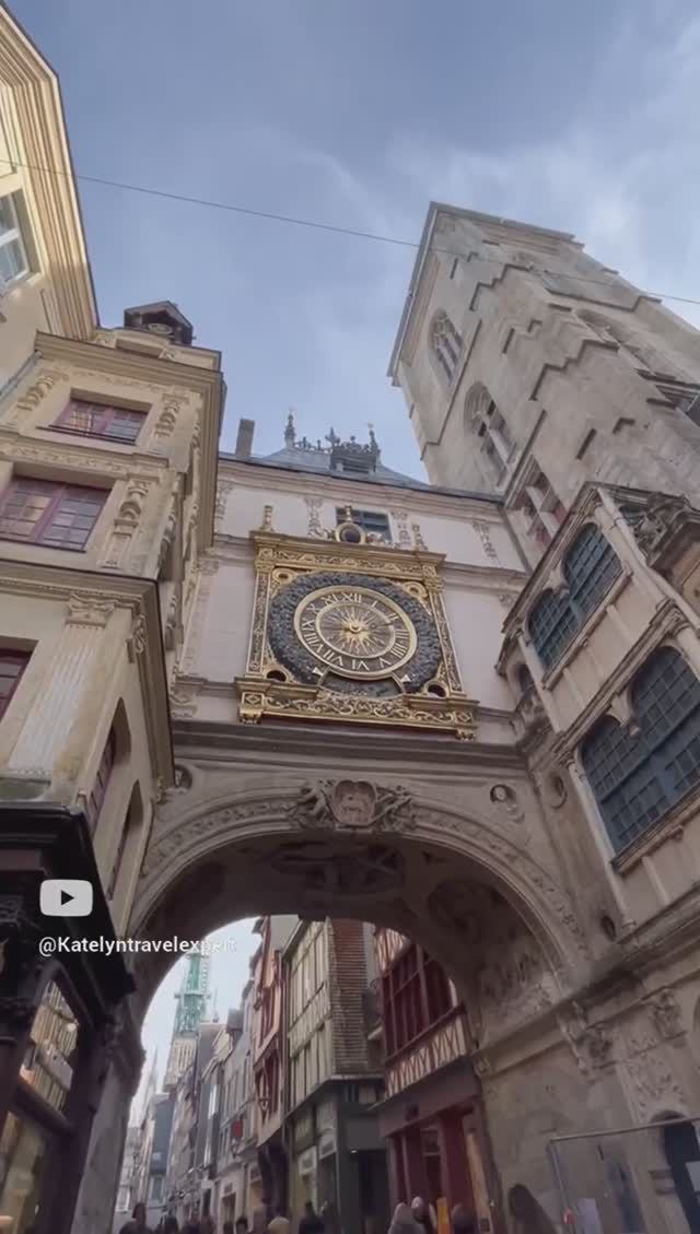 Нормандия фахверковая 🇫🇷 #нормандия#франция#руан#города#улица#фахверк