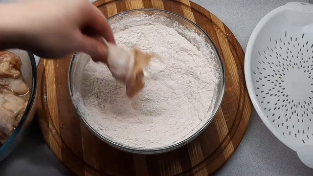 Готовим секретный рецепт " САМОЙ ХРУСТЯЩЕЙ ПАНИРОВКИ " вкуснейших крылышек КФС !