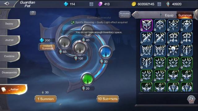 MU ORIGIN 2  80k Aether Dust  or Hear of Spirits