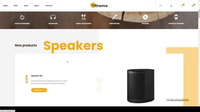 Mptheme - Tech Shop WooCommerce Theme auto parts electronics Ichinose смотреть онлайн