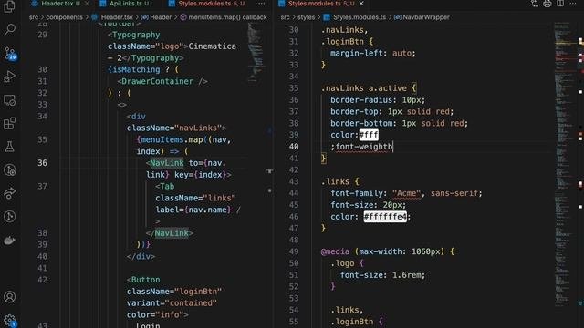 React Typescript Project | Final Part| React Router | Creating Pages And Navigation | Movies Websit