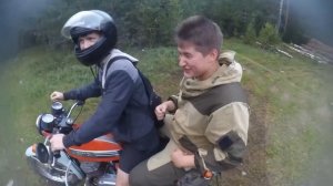 Покатушки на питбайке - 3 - Гонка, Ява 350