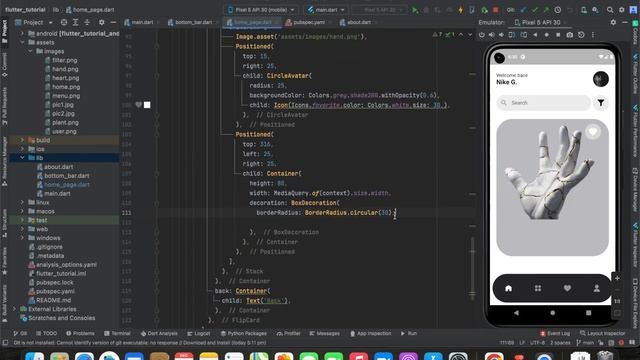 Crypto Wallet App Design || Flutter App | Day - 11
