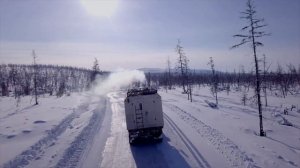 Урал кунг на зимниках Колымы