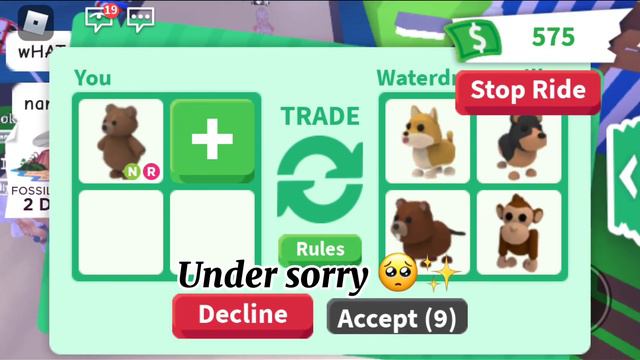 ЧТО ДАЮТ ЗА НЕОН РАЙД МИШКУ?/WHAT PEOPLE TRADE FOR NEON RIDE BEAR? 🐻✨ смотреть онлайн