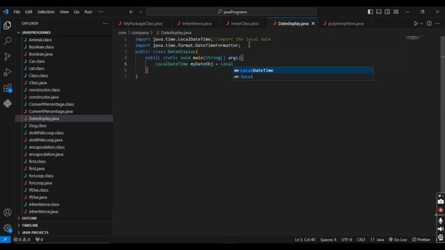 Formatting Date and Time in Java