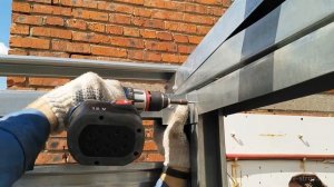 Сарай 3,5 х 2,35 профнастил