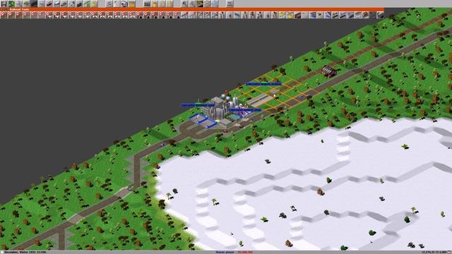 Транспортная стратегия Simutrans Pak128, геймплей с нуля #4 смотреть онлайн