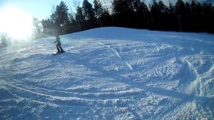 Покатушки на лыжах в Дивном 24.02.18