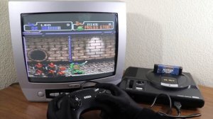 Картридж Sega (Teenage Mutant Ninja Turtles – The Hyperstone Heist)