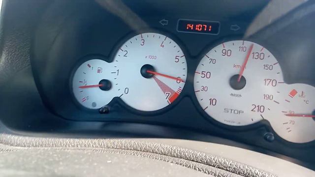 Peugeot 206 1.6 16v 0-160 km/h смотреть онлайн