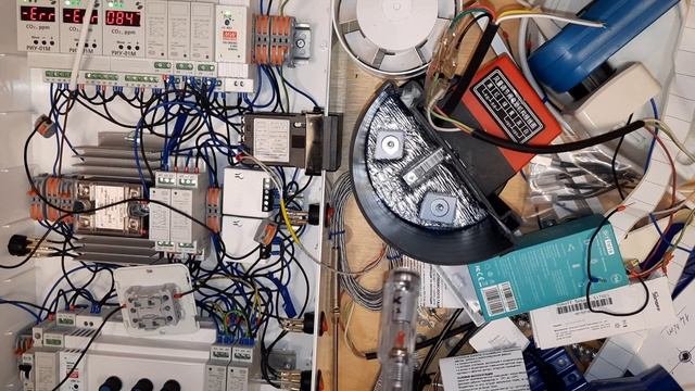 Приточно-вытяжная вентиляция с подогревом воздуха / управление вентиляцией  ИМВЕНТ по датчикам CO2