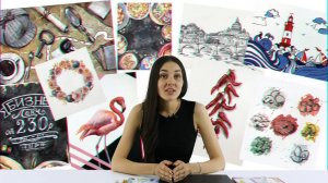 Промо онлайн-курса «Коммерческая иллюстрация»