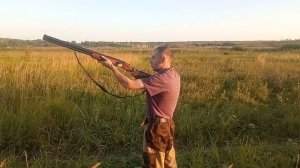 отстрел на резкость дроби 5 сокол 2.2 х32 гр в пластиковой и латунной гильзе из мр 27 12 кал