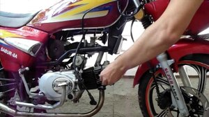 Самодельный Масляный радиатор на мотоцикл Sabur 8A