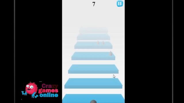 Bounce Ball Jump | Walkthrough CrazyGamesOnline смотреть онлайн