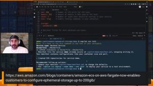 Extending ephemeral storage with AWS Fargate on Amazon ECS