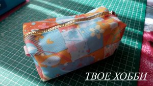 DIY.Как сшить пенал своими руками в школу. МК Натальи Казаковой.