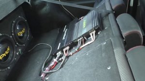 Pride UFO 10"x2 пристрелка короба с 2000 ват