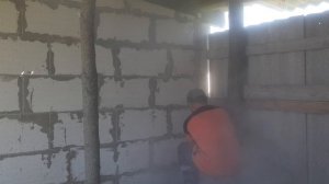 Армировать или нет?! Свинарник с газоблока. Наш первый опыт. Свиноводство.