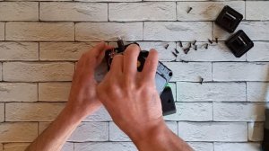 Лазерный уровень нивелир лазер 4х360 градус 4D 16 лучей линий зелёный луч STAND T-16-800. Разборка
