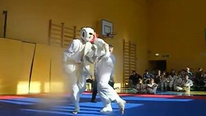 Дима Белый Шлем Седьмой турнир по Карате Кекушин 2014