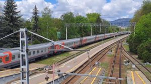 ЭП1М-709 с поездом №238Ж Нижний Новгород - Кисловодск