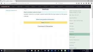What is synthetic method in Java?
| javapedia.net