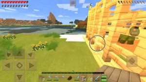 Minecraft gameplay (block launcher pro)