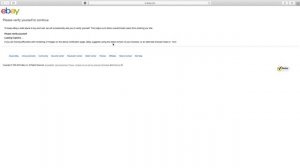 How to fix Ebay’s infinite loop sign in