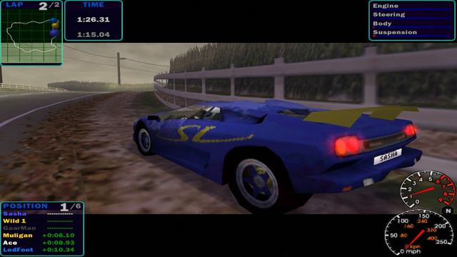 Need for Speed IV: High Stakes (Career Play) - Tour du Jour #9 - Hometown смотреть онлайн