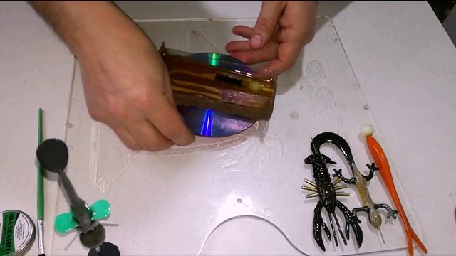 Форма из эпоксидки и новая модель приманки(сомик). Часть 1 смотреть онлайн