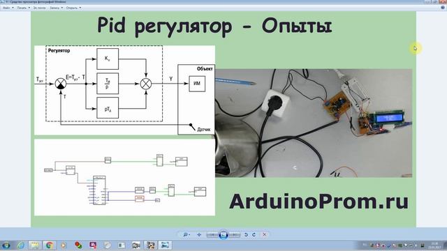 PID регулятор - Опыты