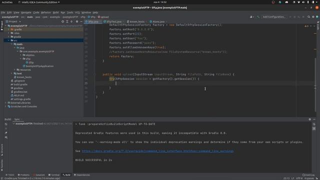 [JAVA - Spring] Fazendo upload de arquivos via SFTP смотреть онлайн
