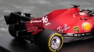 Leclerc & Sainz - Ferrari SF21 2021 - British GP 2021 - Looksmart F1 1:43 model cars