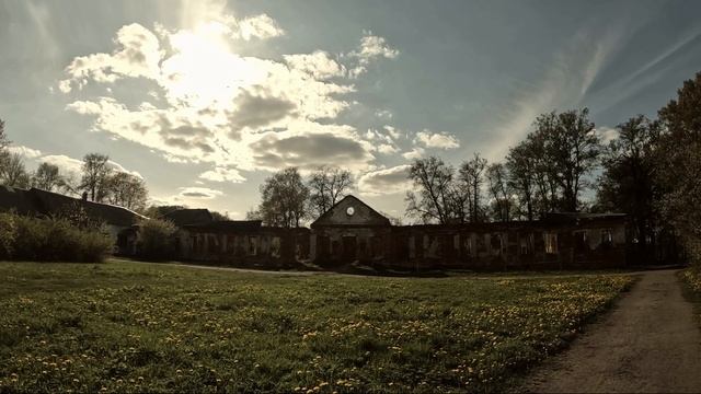 Мотопрогулка. Осмотр руин усадьбы Хмаров. Детский концлагерь. Concentration camp for children. смотреть онлайн