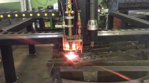 Попытка резки высоколегированной стали газовым резаком на станке ЧПУ