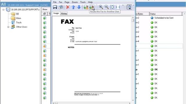 RightFax: Fax Util Application User Guide смотреть онлайн